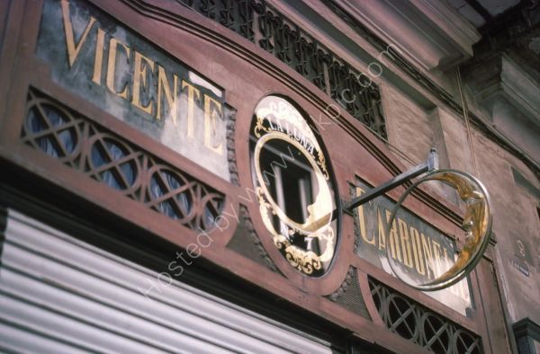 Shop Signage "La Luna", Valencia